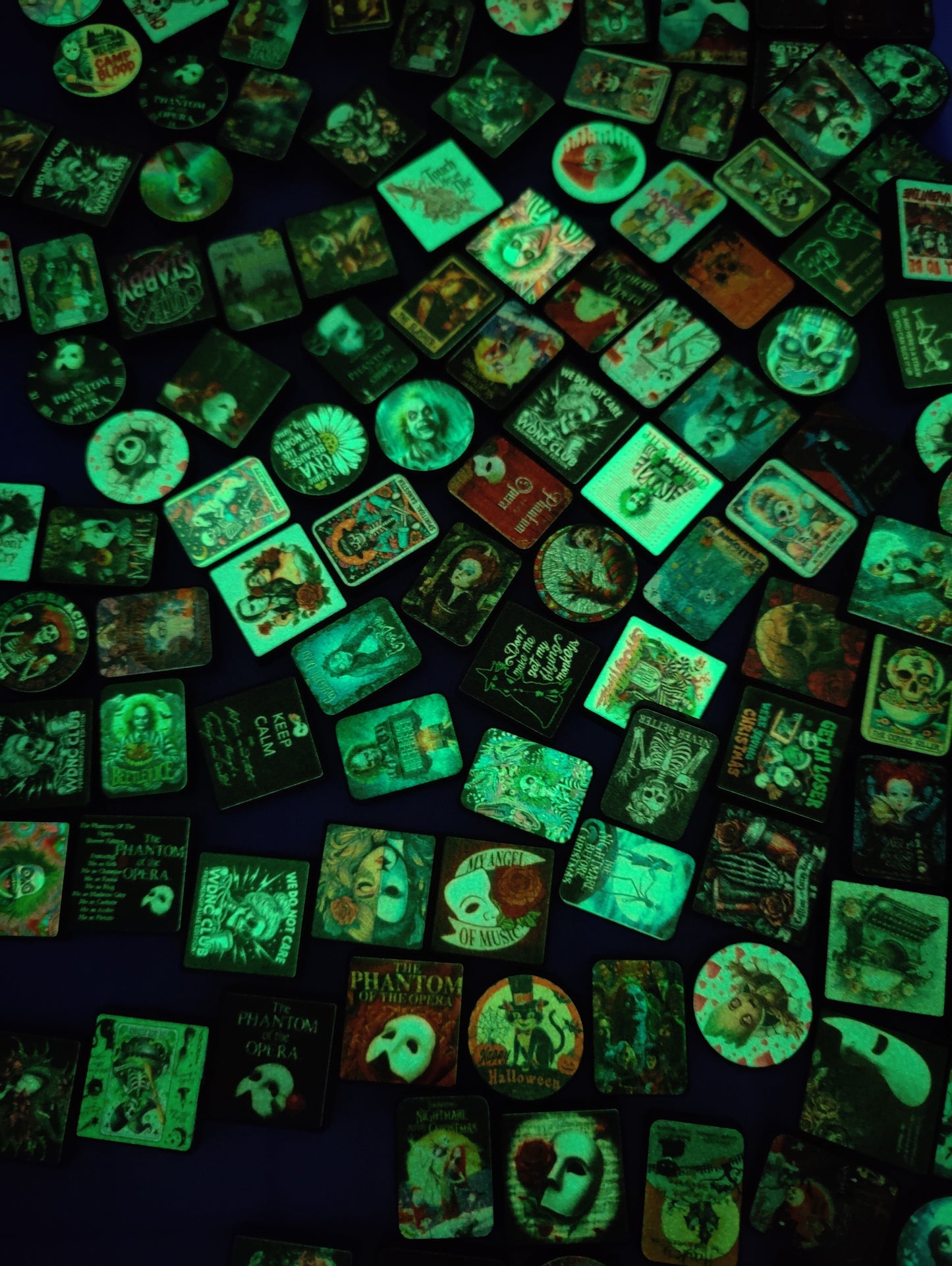 Live Product- Halloween Focal Beads Mix -Playing on Conveyor Belt