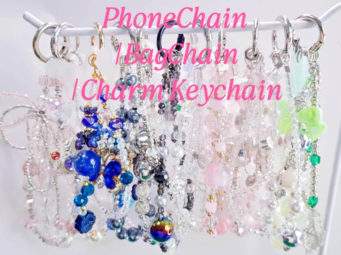 PhoneChain | Charm Keychain | Bag Strap