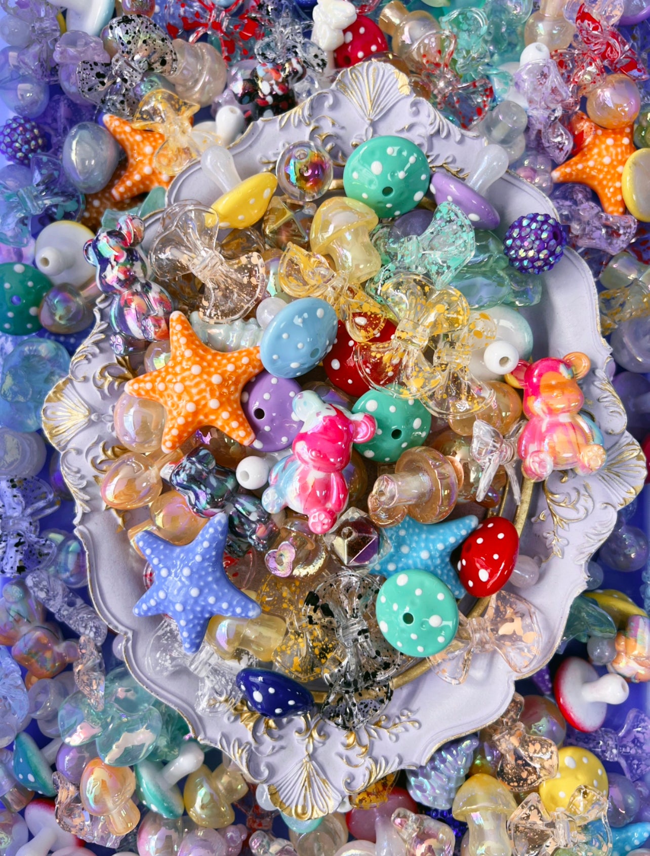 【For Key Chain/Pen】 Beads Only of Magical World Series