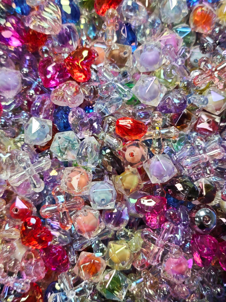 【Suitable for any DIY Scenario】 Beads Only of Glittering World Series