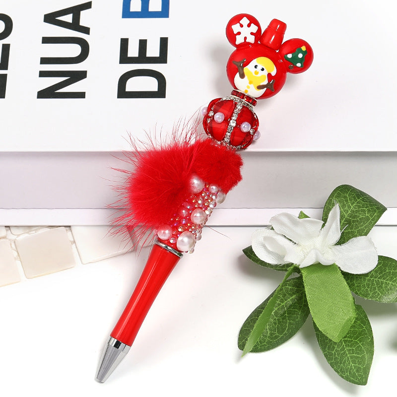 Heavy Industry Pearl Petal Diamond Ball Western Regions Princess Rhinestone Chain Bead DIY Mobile Phone Chain Bead Pen Accessories