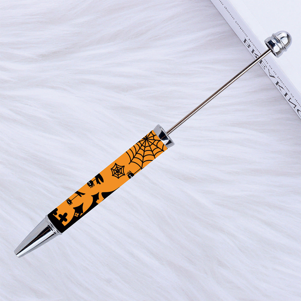Kulomie festival printing bead pen wholesale spot DIY pen, hot heat of sublimation transfer mermaid princess ballpoint pen