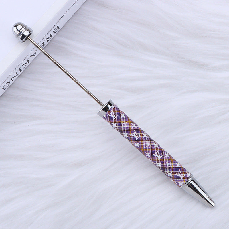 Kulomie festival printing bead pen wholesale spot DIY pen, hot heat of sublimation transfer mermaid princess ballpoint pen