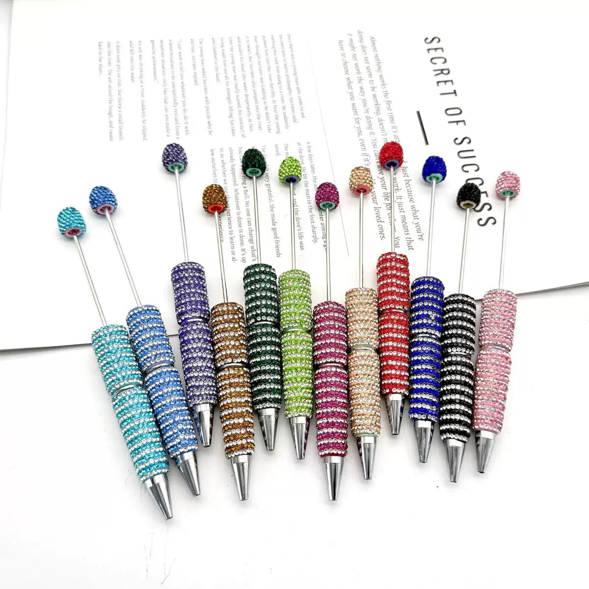 🔥 Open In Live- Beadable Luxury Sparking Diamond Pen- Lucky Bags or Fixed Quantity