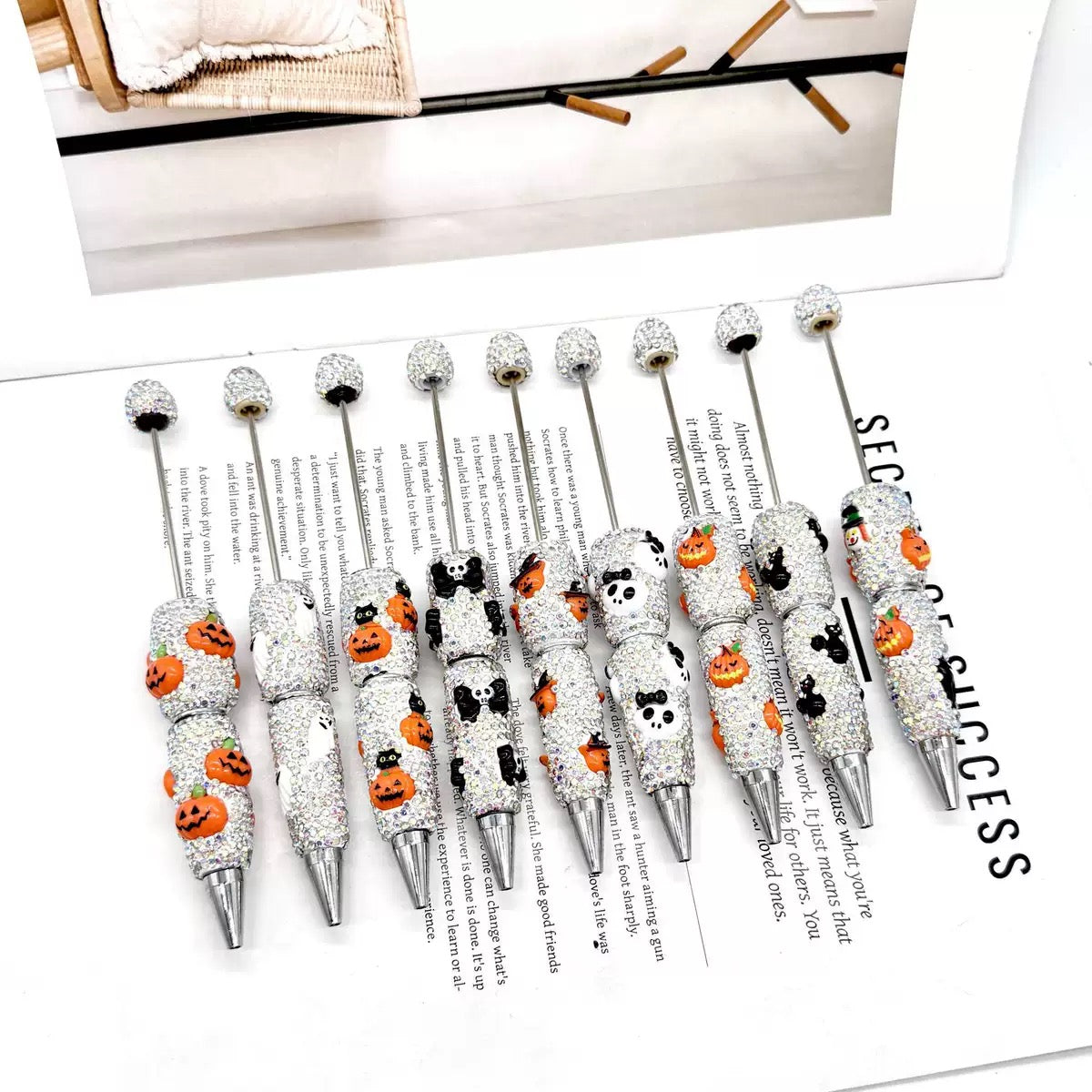 Open In Live- Beadable Diamond Pen- Lucky Bags or Fixed Quantity under the Choice