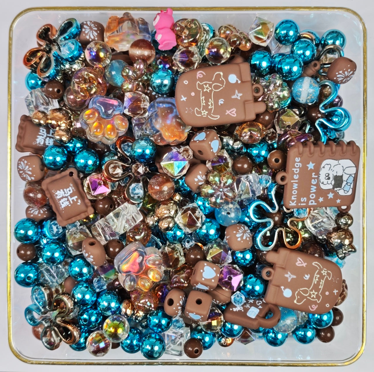 Inventory Clearance-13 Series of Beads of Color Sorted DIY Craft Suppliers Bulk Kit