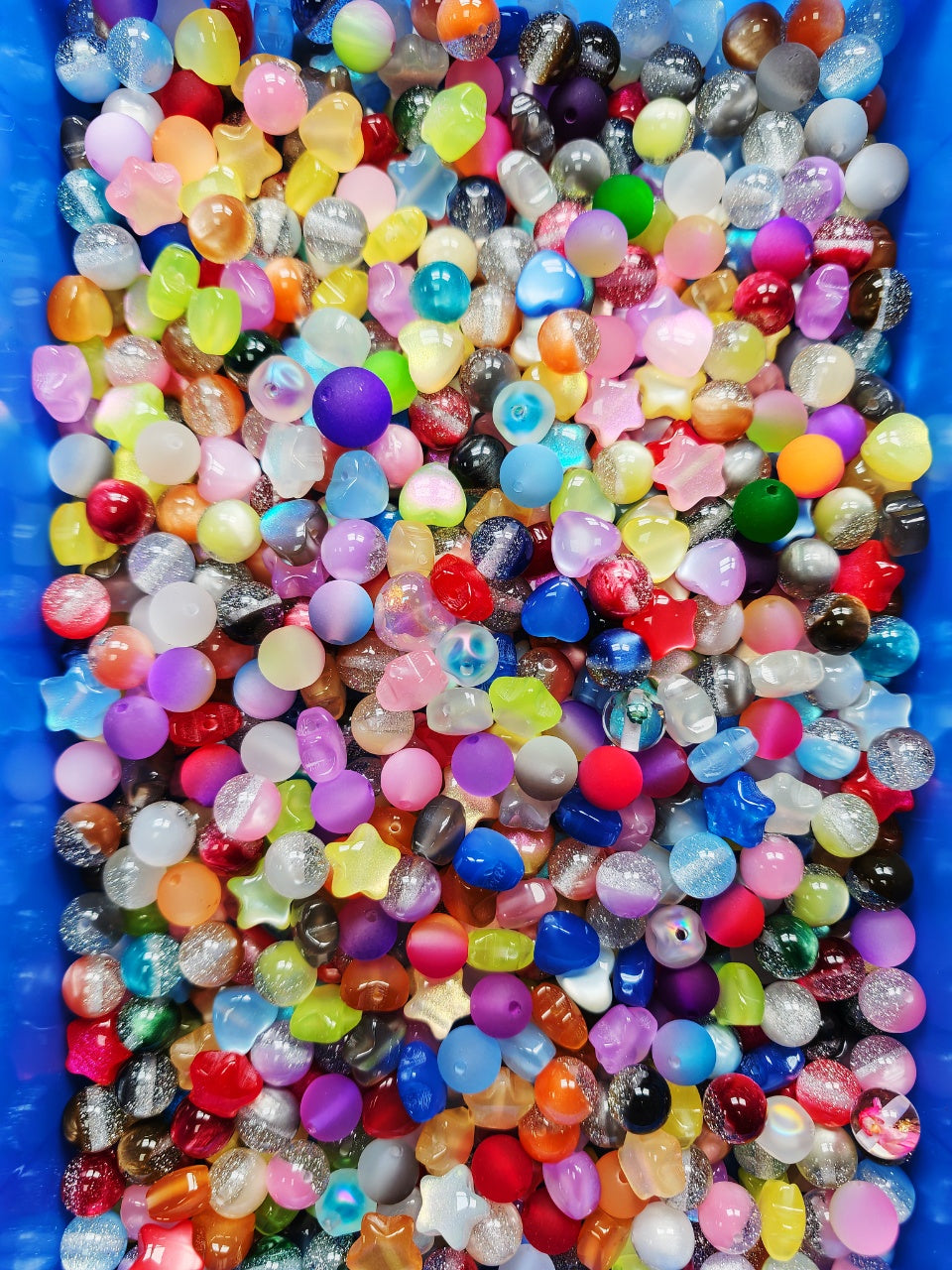 š„ćSuitable for any DIY ScenarioćBeads Only of Resin Cat's Eye Series