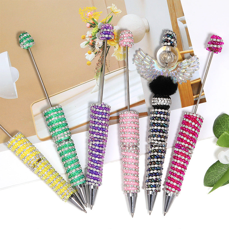 🔥🔥🔥 BIG PROMOTION- Luxury Beadable Pens- Decorated With Luxury Accessories