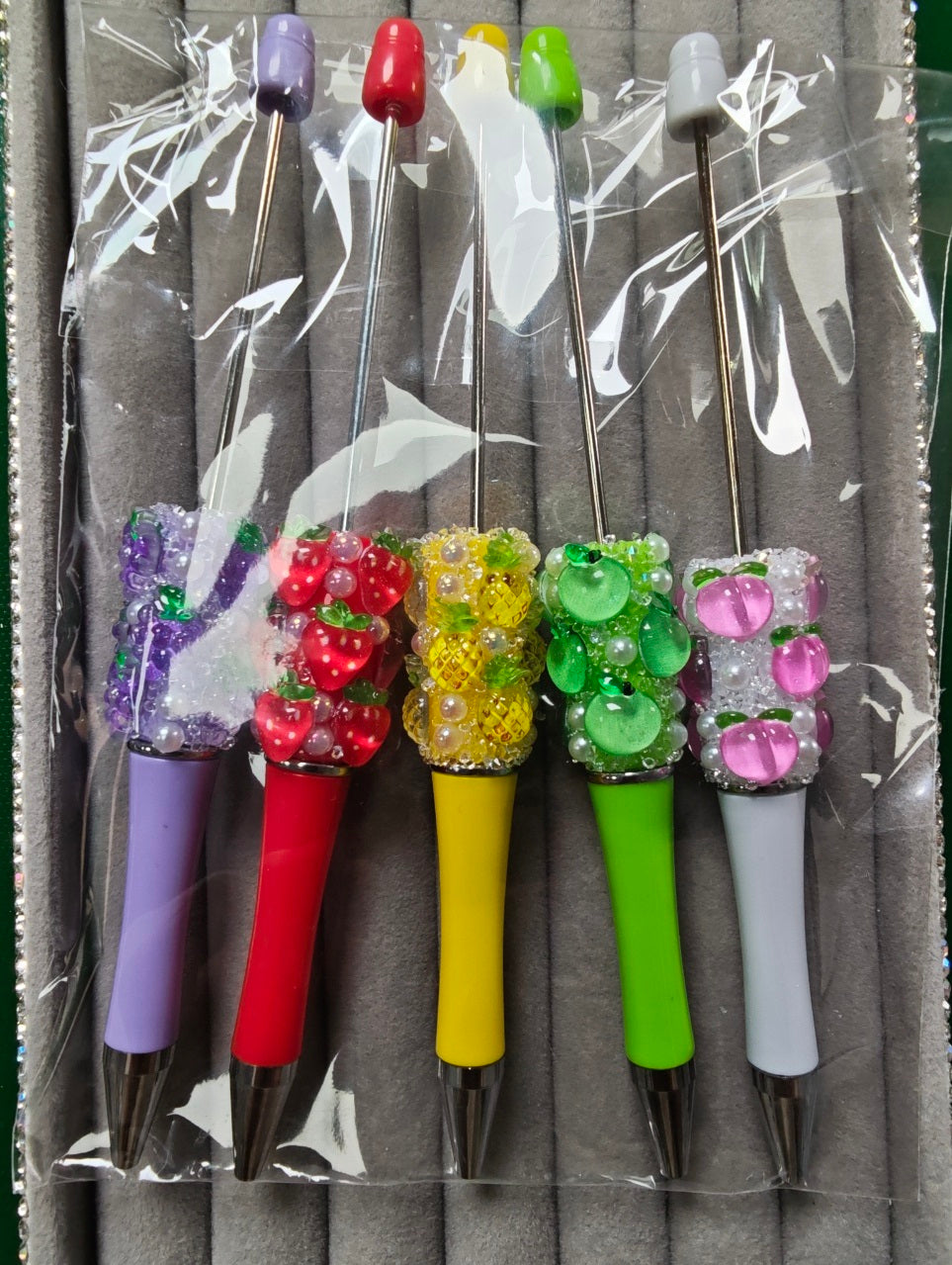 🔥🔥🔥 BIG PROMOTION- Luxury Beadable Pens- Decorated With Luxury Accessories