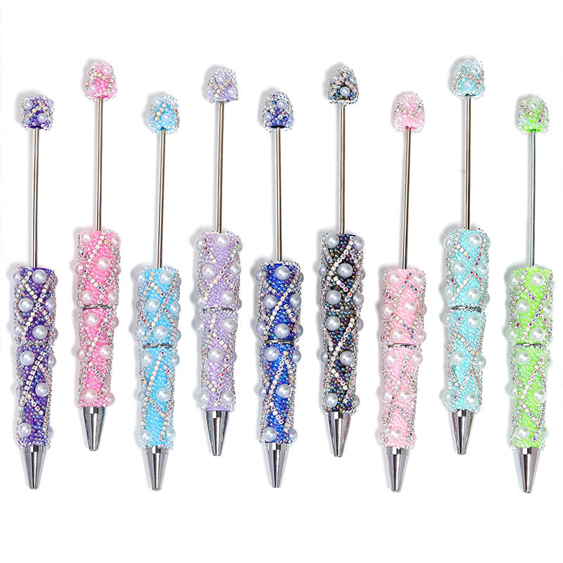 🔥🔥🔥 BIG PROMOTION- Luxury Beadable Pens- Decorated With Luxury Accessories