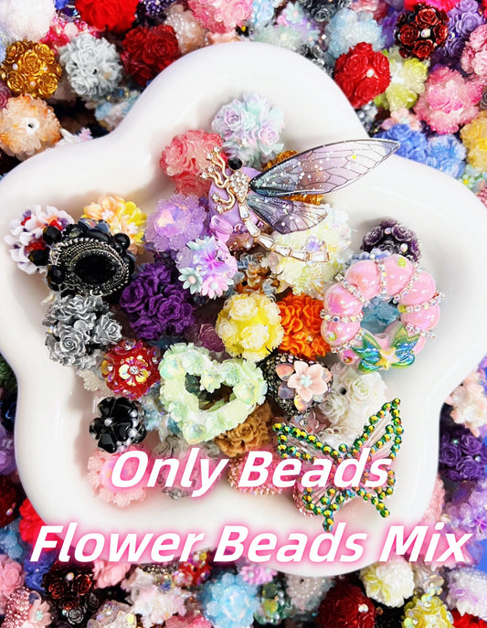 Open In Live- Luxury FLower Beads Mix