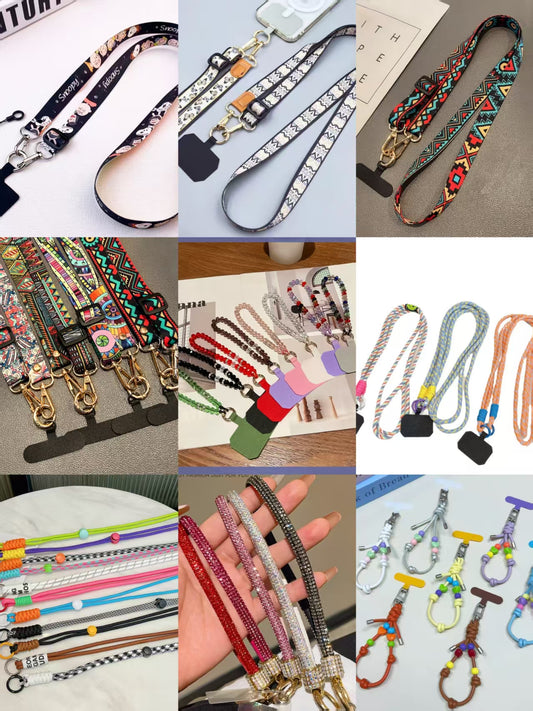 Y2K Dopamine Beaded Phone Wrist Strap | Aesthetic Phone Charm