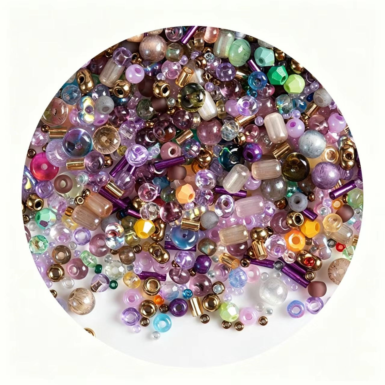 Mixed Fancy Glass Beads DIY Bracelet | Handmade Jewelry Making Kit