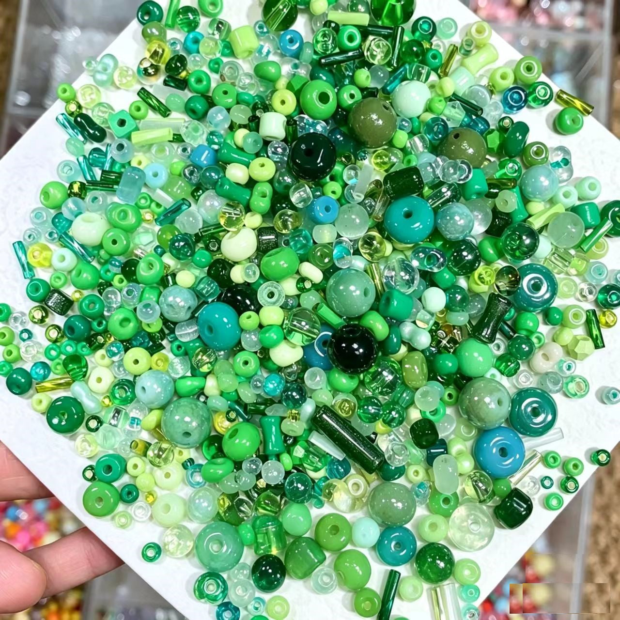 Mixed Fancy Glass Beads DIY Bracelet | Handmade Jewelry Making Kit