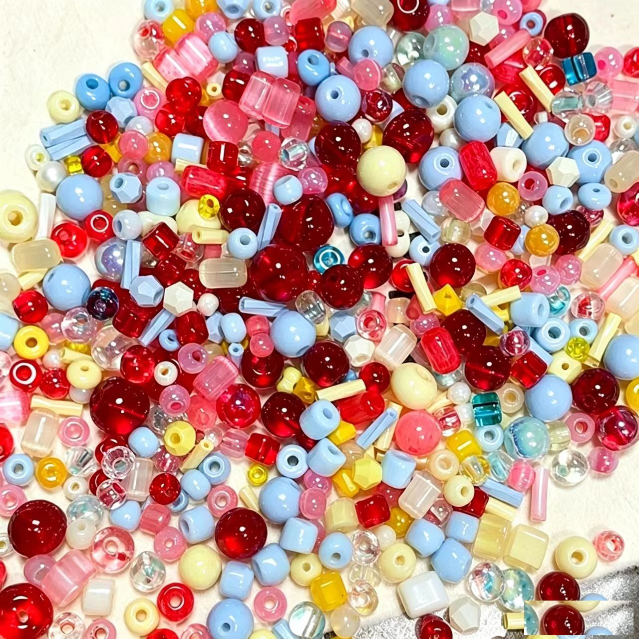 Mixed Fancy Glass Beads DIY Bracelet | Handmade Jewelry Making Kit