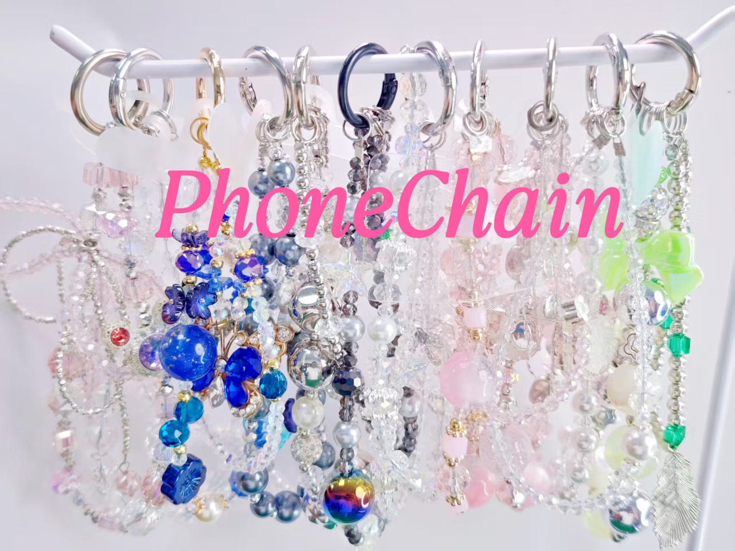 PhoneChain | Charm Keychain | Bag Strap