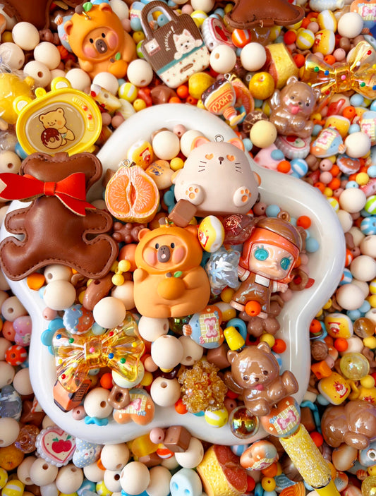 【NEW】【For Jewelry/Key Chain】Live Product-Sweet Orange Mix