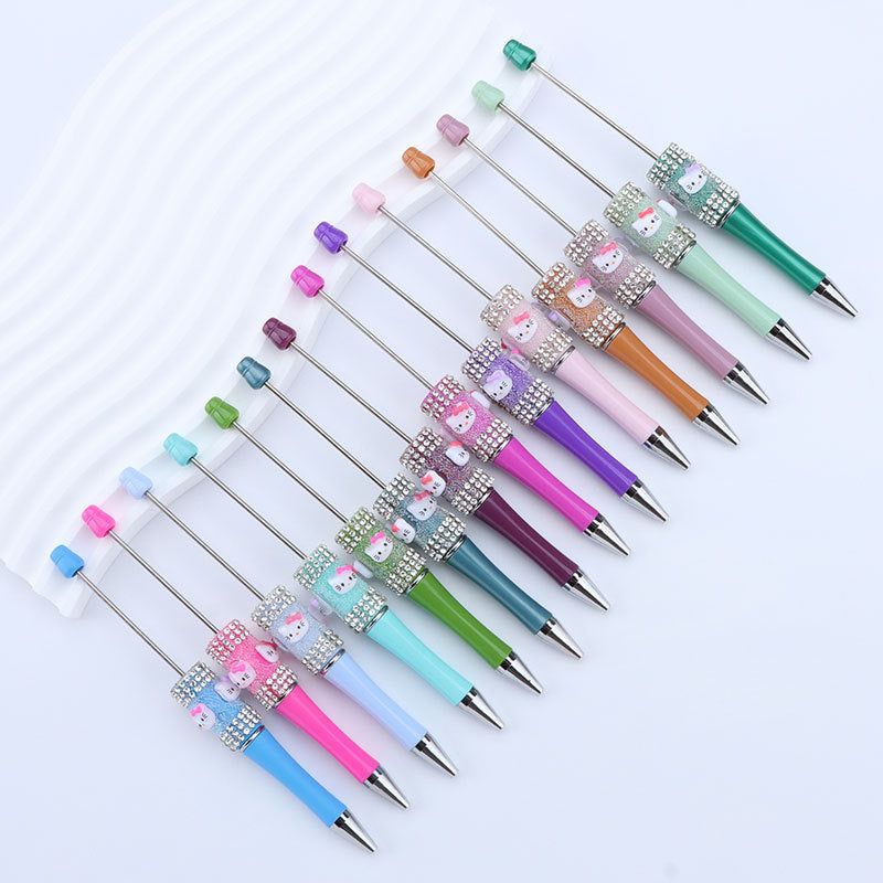 🔥🔥🔥 BIG PROMOTION- Luxury Beadable Pens- Decorated With Luxury Accessories