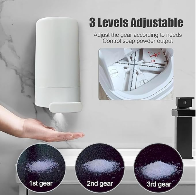 Soap Grinder for Bar Soap Wall-Mounted, No Drilling Waterproof Soap Container Cheese Grinder for Travel Kitchen Bathroom