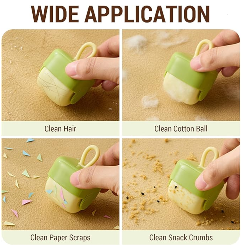 Mini Lint Roller,Washable Sticky Roller Reusable Lint Remover