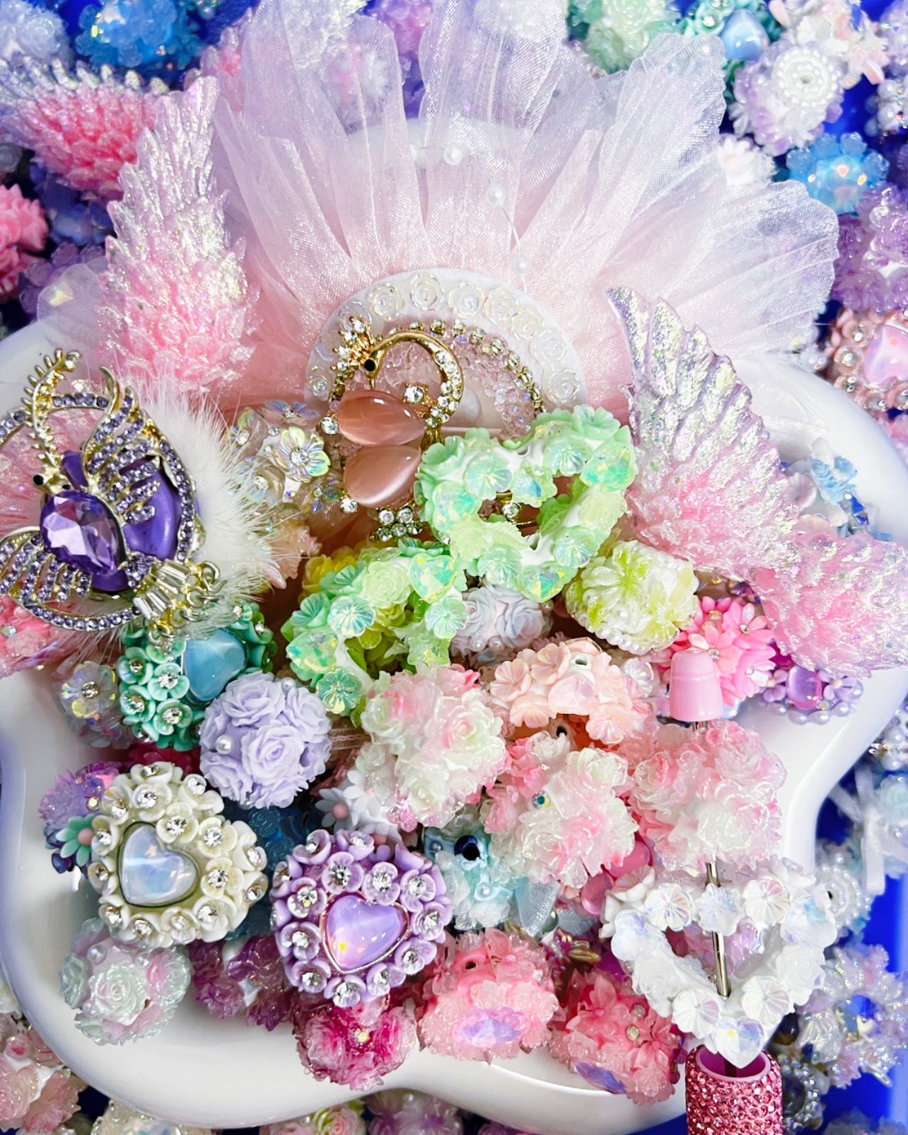 Open In Live- Luxury FLower Beads Mix