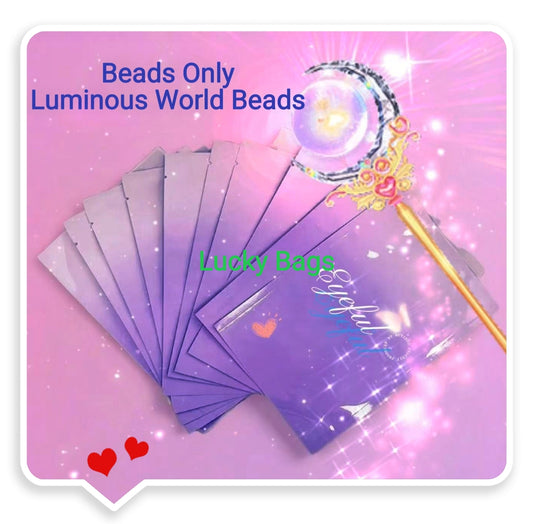 🔥Live Product- Lucky Bags-Beads Only of Luminous World Beads