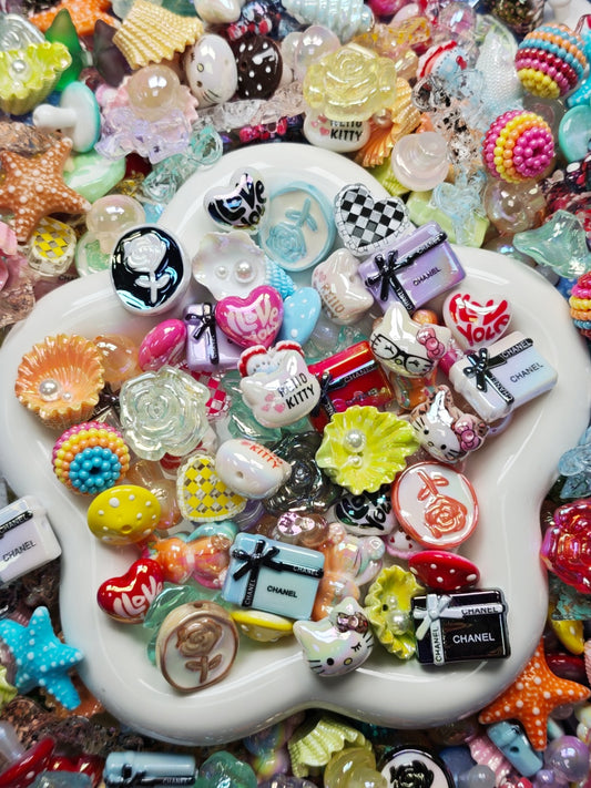 🔥🔥🔥 BIG PROMOTION【Suitable for All DIY Scenario】Beads Only of Luxurious Cuteness Series