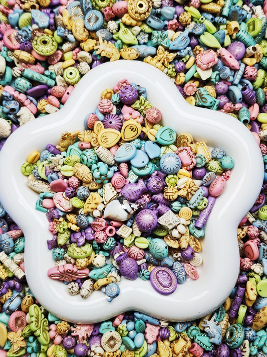 🔥🔥 NEW【For Jewelry/Bag Chain/Key Chain 】Beads Only of Baroque Gold-Embellished Series