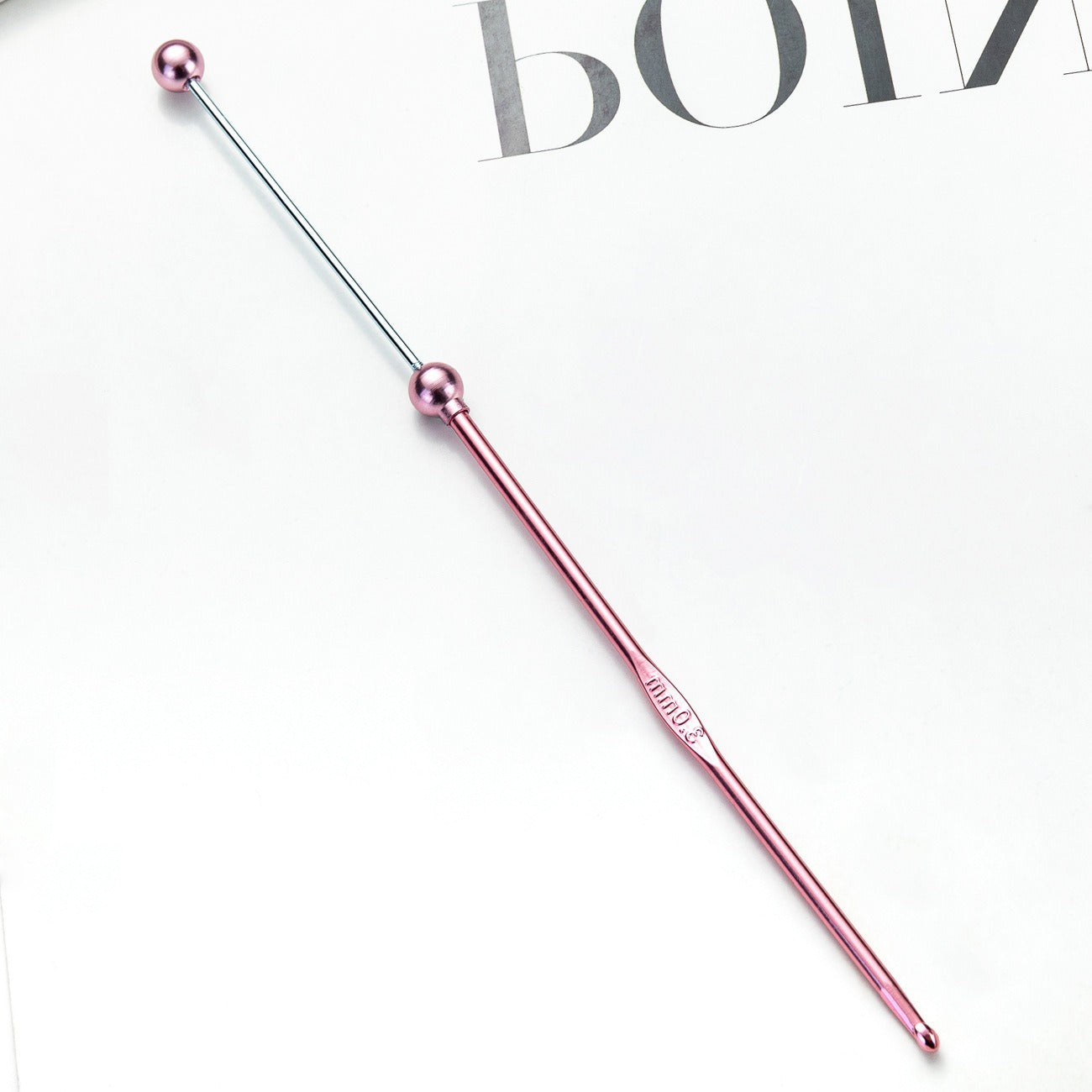 DIY beaded crochet, single head crochet DIY crochet tool crochet, metal crochet sweater sweater needle