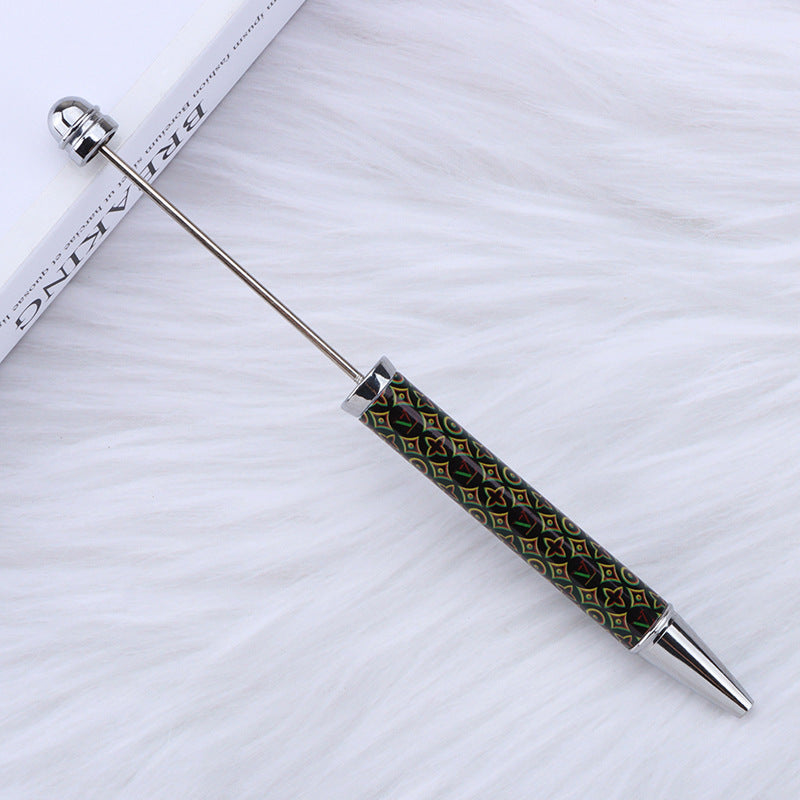 Kulomie festival printing bead pen wholesale spot DIY pen, hot heat of sublimation transfer mermaid princess ballpoint pen