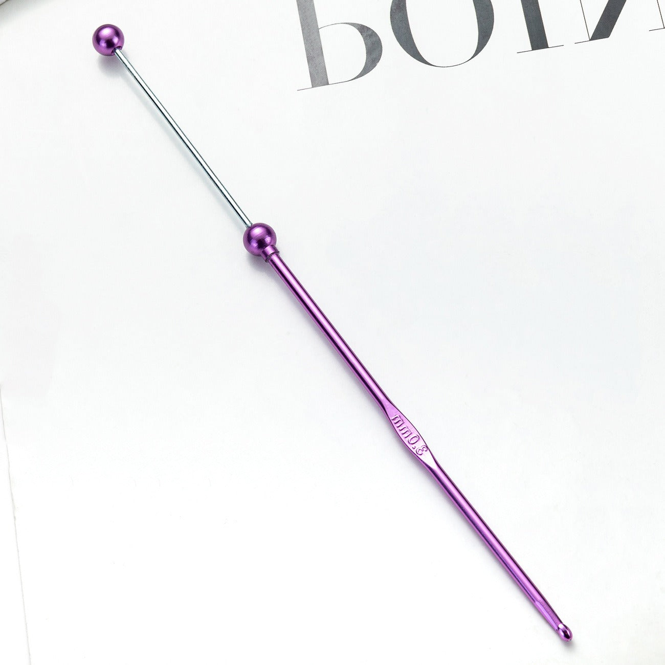 DIY beaded crochet, single head crochet DIY crochet tool crochet, metal crochet sweater sweater needle