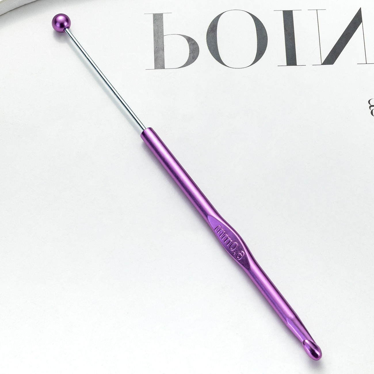 DIY beaded crochet, single head crochet DIY crochet tool crochet, metal crochet sweater sweater needle