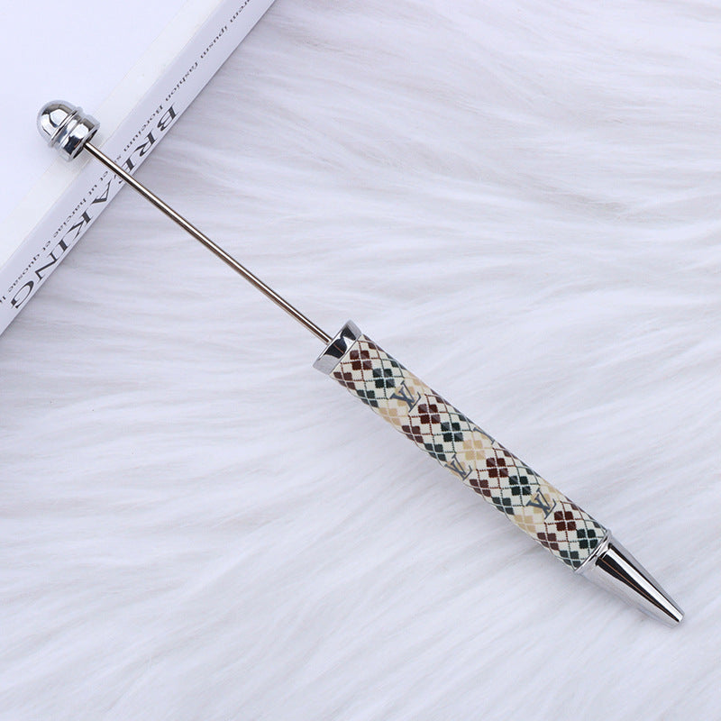 Kulomie festival printing bead pen wholesale spot DIY pen, hot heat of sublimation transfer mermaid princess ballpoint pen
