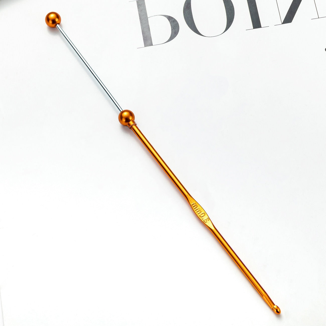 DIY beaded crochet, single head crochet DIY crochet tool crochet, metal crochet sweater sweater needle