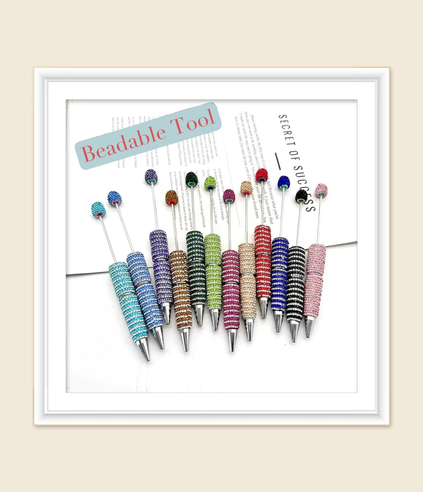 Open In Live- Beadable Diamond Pen- Lucky Bags or Fixed Quantity under the Choice