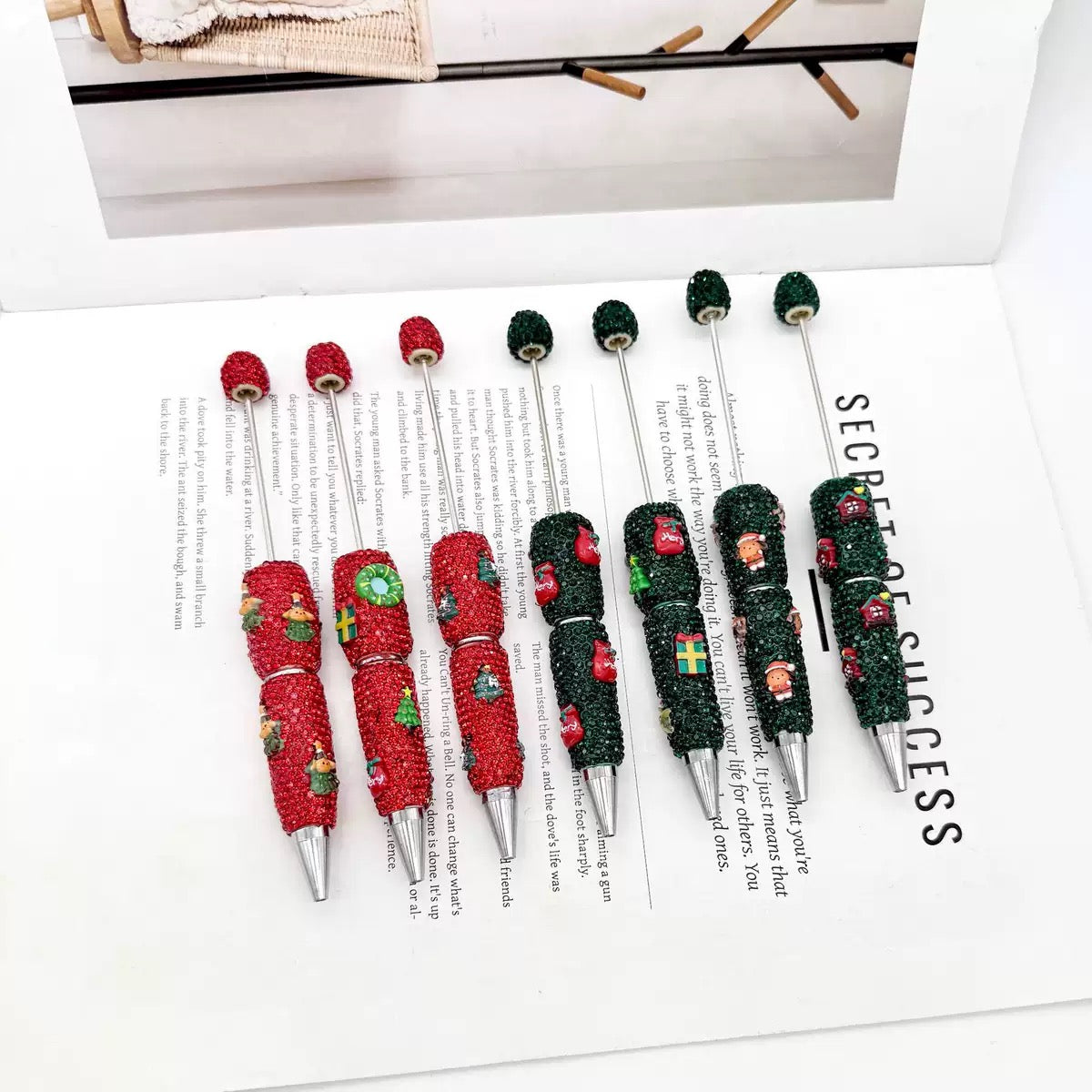 Open In Live- Beadable Diamond Pen- Lucky Bags or Fixed Quantity under the Choice