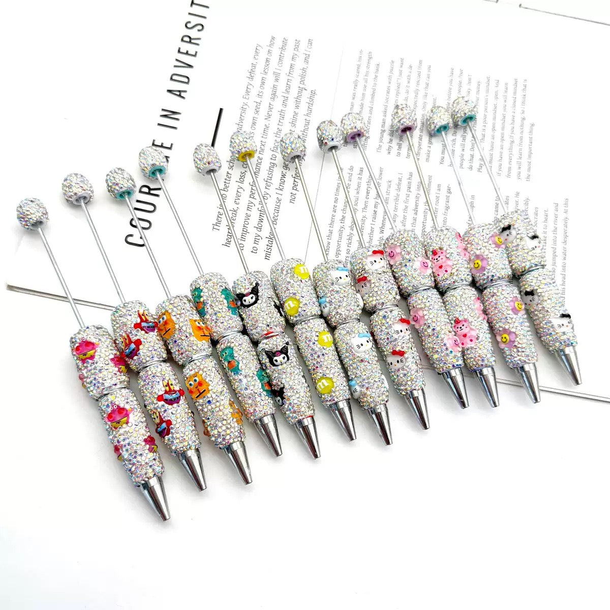 Open In Live- Beadable Diamond Pen- Lucky Bags or Fixed Quantity under the Choice
