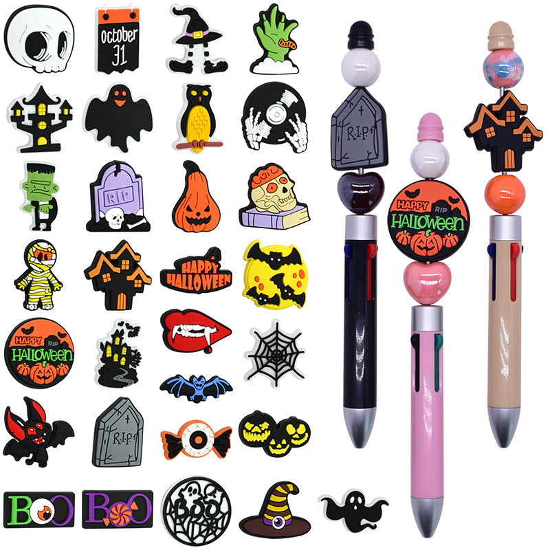 CLEAR OUT- Silicone Focal Beads For Trendy Cartoon