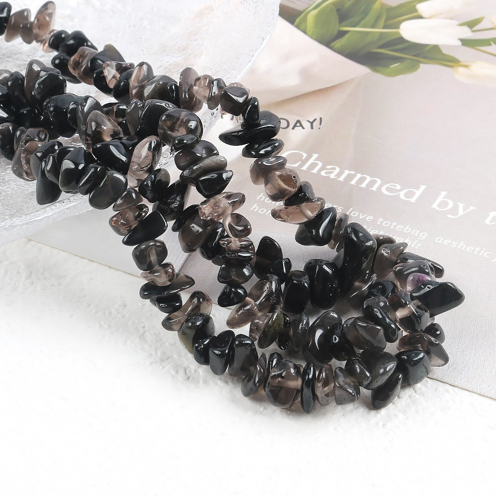 🔥 🔥🔥  NEW ARRIVING【Suitable for ALL DIY Scenarios】Beads Only of Crystal Agate Raw Stones for DIY