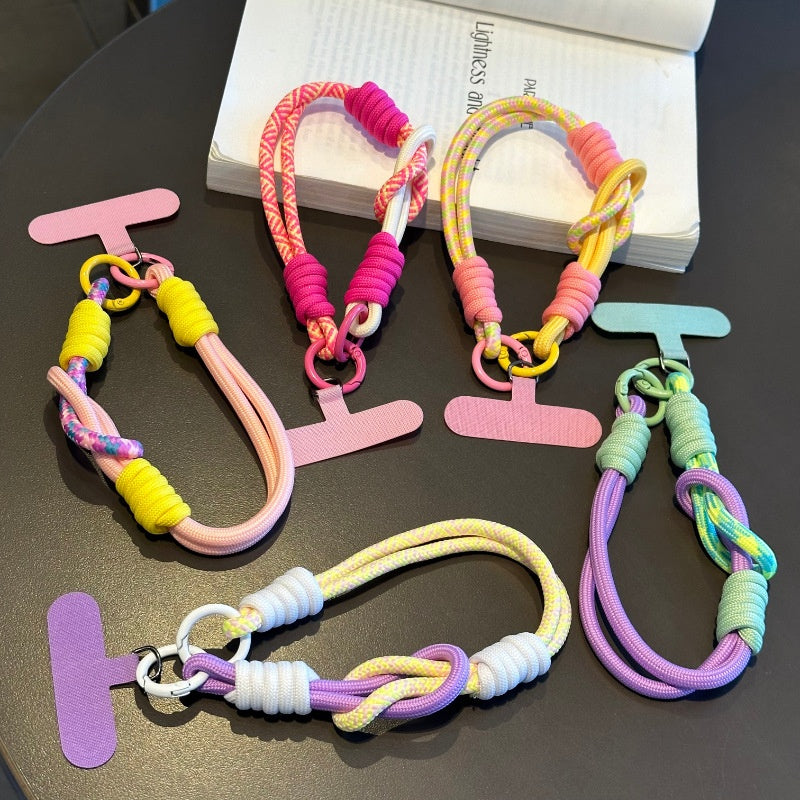 Y2K Dopamine Beaded Phone Wrist Strap | Aesthetic Phone Charm