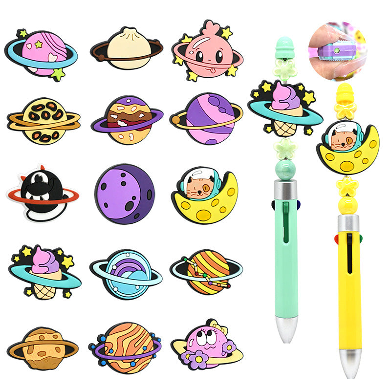 Silicone Focal Beads For Trendy Cartoon
