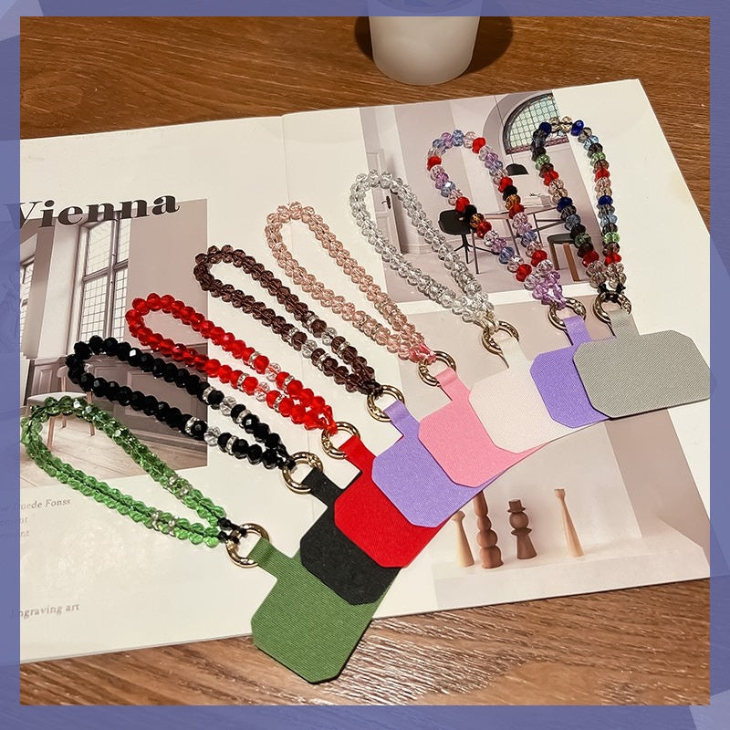 Y2K Dopamine Beaded Phone Wrist Strap | Aesthetic Phone Charm
