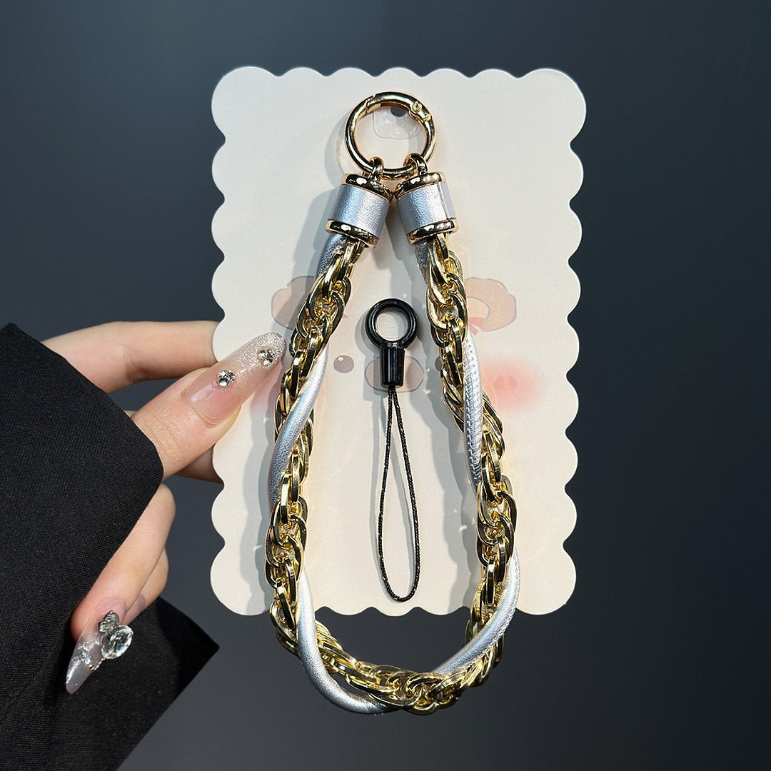 Y2K Dopamine Beaded Phone Wrist Strap | Aesthetic Phone Charm