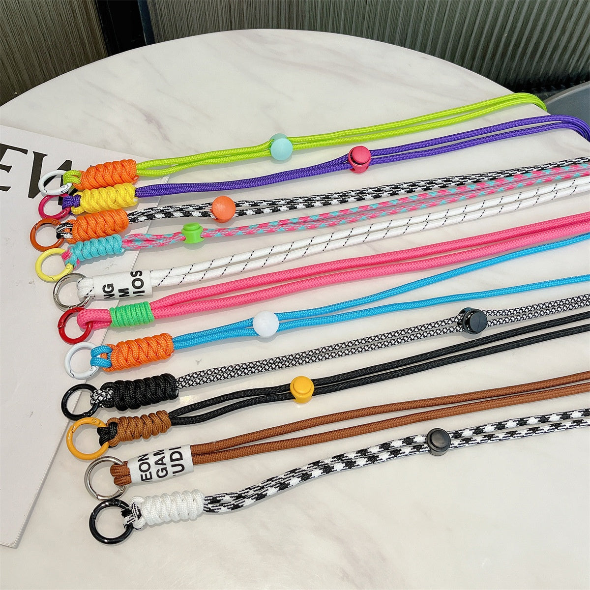 Y2K Dopamine Beaded Phone Wrist Strap | Aesthetic Phone Charm