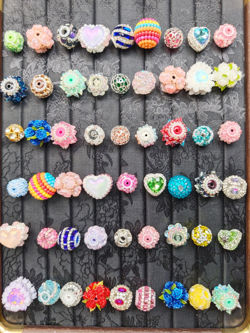 Luxury Edition Mixtures of Beaded DIY Items- Playing on Conveyor Belt