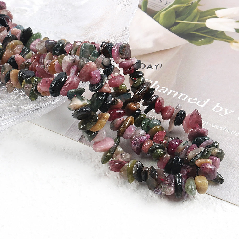 🔥 🔥🔥  NEW ARRIVING【Suitable for ALL DIY Scenarios】Beads Only of Crystal Agate Raw Stones for DIY