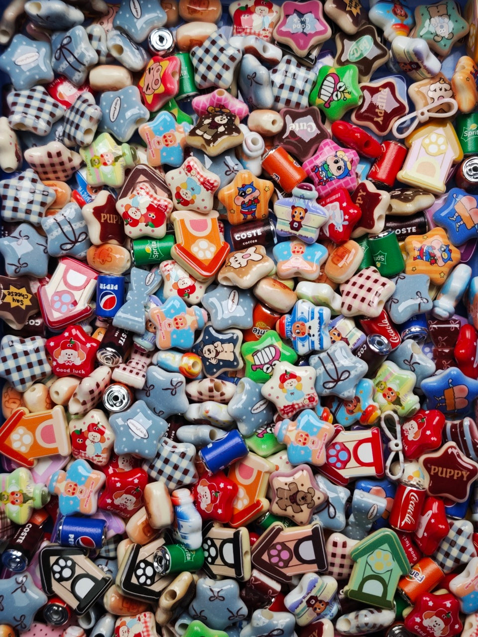 🔥🔥 NEW【Suitable for All DIY Scenario】Beads Only of DIY Kawaii Cuteness Series