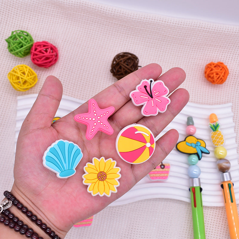 Silicone Focal Beads For Trendy Cartoon