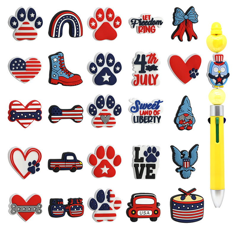 Silicone Focal Beads For Trendy Cartoon