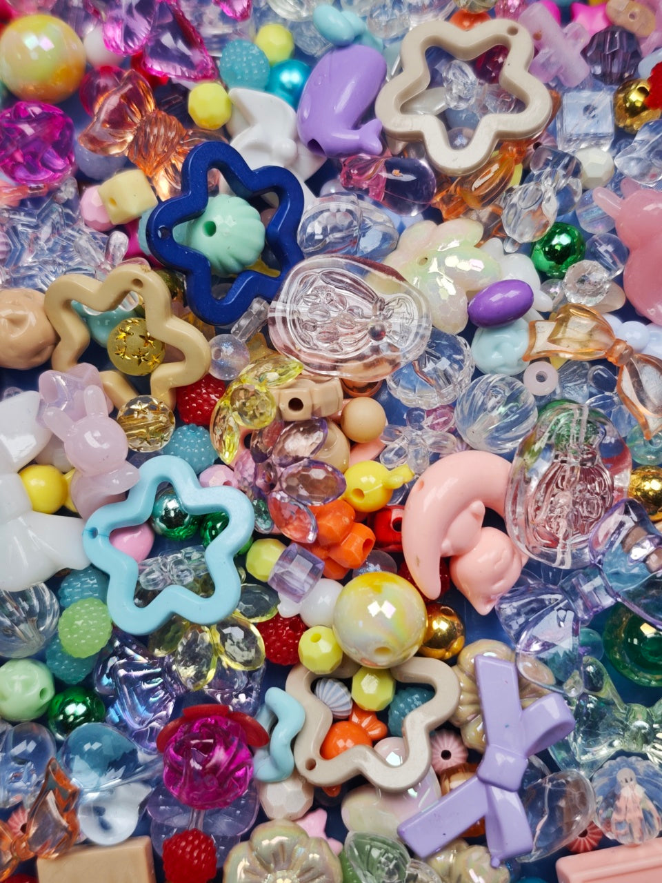 🔥🔥 NEW【For Jewelry/Bag Chain/Key Chain 】Beads Only of Bow Smiling Face Series